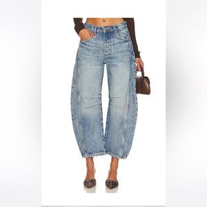 Free People Good Luck Mid Ride Barrel SZ 24